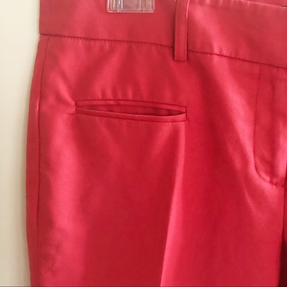 Dalia Collection Red Capris - Picture 7 of 7